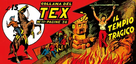 Le Strisce Di Tex - Volume 12 - Tex 30 - Il Tempio Tragico
