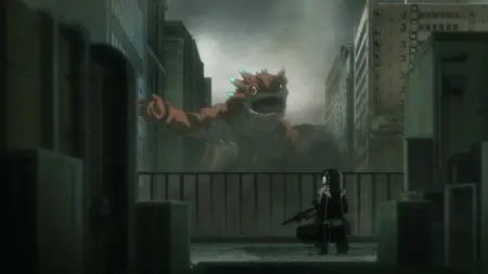 Kaiju No  8 S01E01 The Man Who Became a Kaiju