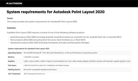 Autodesk Point Layout 2026 Update 1