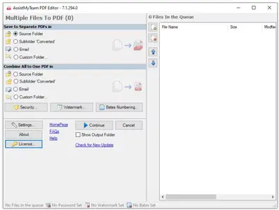 AssistMyTeam PDF Editor 7.1.294.0