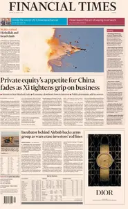 Financial Times Europe - 26 August 2024