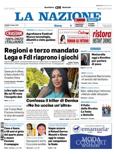 La Nazione Siena - 6 Giugno 2025