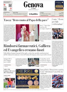 la Repubblica Genova - 9 Maggio 2025