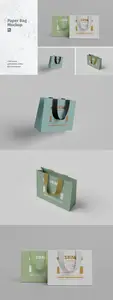 Paper Bag Mockup 84L29TP