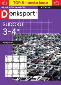 Denksport Sudoku 3-4 kampioen - 19 December 2024