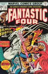 Fantastic Four 155 Marvel 1975 c2c chums