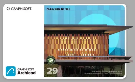 Graphisoft ArchiCAD 29.0.0 INT (3000) with Content