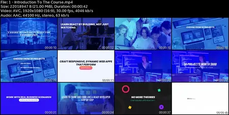 Hands-On React Bootcamp: Build 30 Real World Projects