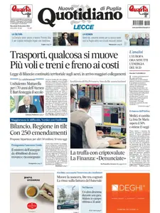 Quotidiano di Puglia Lecce - 18 Dicembre 2024