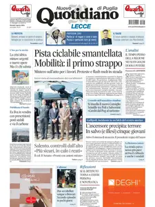 Quotidiano di Puglia Lecce - 1 Agosto 2024