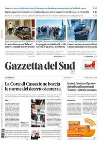Gazzetta del Sud Cosenza - 28 Giugno 2025