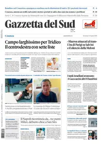 Gazzetta del Sud Cosenza - 24 Agosto 2025