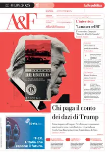 la Repubblica Affari & Finanza - 1 Settembre 2025