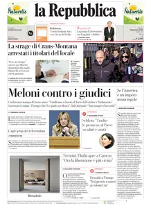 la Repubblica - 10 Gennaio 2026