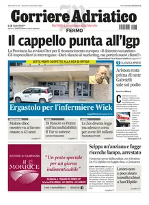 Corriere Adriatico Fermo - 13 Novembre 2025