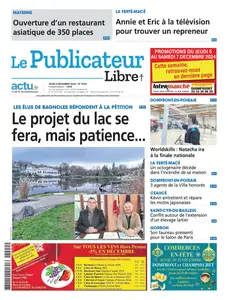 Le Publicateur Libre - 5 Décembre 2024