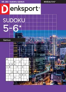 Denksport Sudoku 5-6 genius N.283 - 1 Oktober 2024