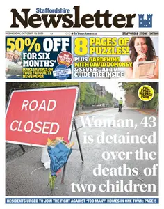 Staffordshire Newsletter - 15 October 2025