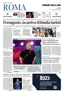 Corriere della Sera Roma - 13 Agosto 2025