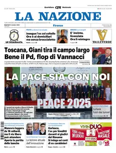 La Nazione Firenze - 14 Ottobre 2025