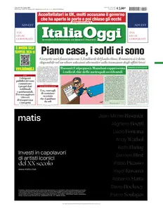 ItaliaOggi - 7 Novembre 2025