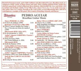 Pedro Aguiar - Brazilian Guitar Music: Pereira, Gnattali, Reis, Sardinha, Escobar, Villa-Lobos, García Aguilera (2020)