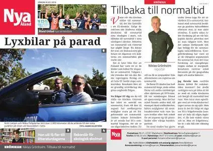 Nya Åland – 08 juli 2018