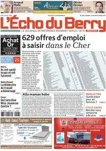 L'Echo du Berry (Édition du Cher) - 02 novembre 2017