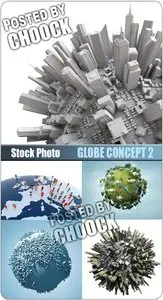 Globe concept 2 - Stock Photo