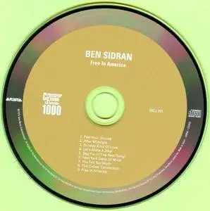 Ben Sidran - Free In America (1976) [Sony Music SICJ 291, Japan]