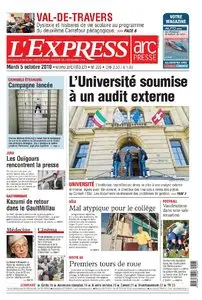 L' EXPRESS 05 OCTOBRE 2010