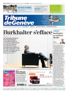 Tribune de Genève du Jeudi 15 Juin 2017