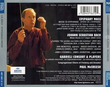 Paul McCreesh, Gabrieli Consort & Players - Johann Sebastian Bach: Epiphany Mass (1998)