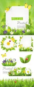 Green Summer Vector