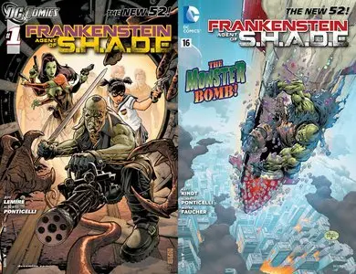 Frankenstein - Agent of S.H.A.D.E. #0-16 (2011-2013) Complete