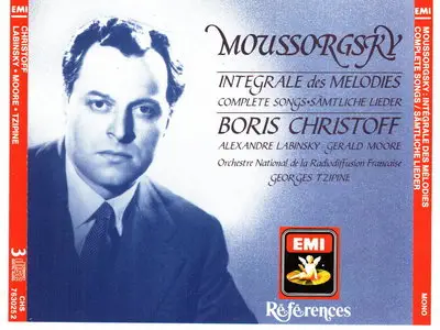 Moussorgsky Complete Songs by Boris Christoff Vol.3 of 3