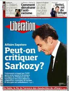 Libération. Lundi 20 Avril 2009