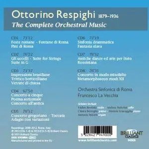 Orchestra Sinfonica Di Roma - Respighi: The Complete Orchestral Music (8CDs, 2015)