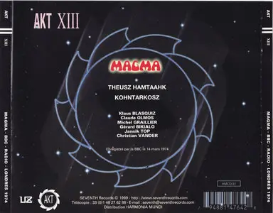Magma - BBC 1974 Londres. Akt XIII (1999)