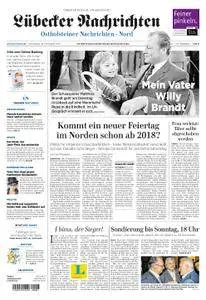 Lübecker Nachrichten Ostholstein Nord - 18. November 2017
