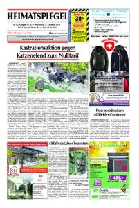 Heimatspiegel - 17. Oktober 2018