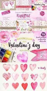 CreativeMarket - BUNDLE Valentine's Day