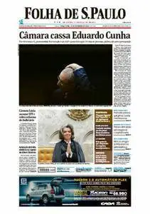 Folha de São Paulo - 13 de Setembro de 2016 - Terça