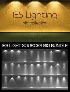 3D Models - IES Light Source Complete Collection