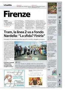 la Repubblica Firenze - 11 Luglio 2018