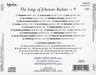 Robin Tritschler, Graham Johnson - Johannes Brahms: The Complete Songs, Vol. 9 (2020)