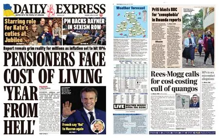 Daily Express – April 25, 2022