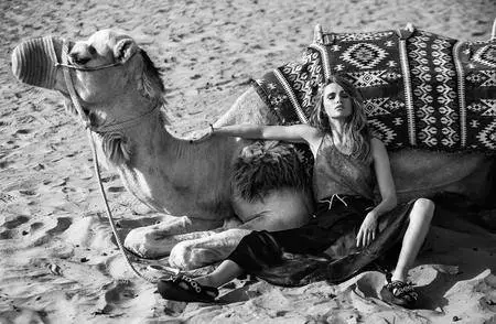 Suki Waterhouse by Silja Magg for Harper's Bazaar Arabia May 2016