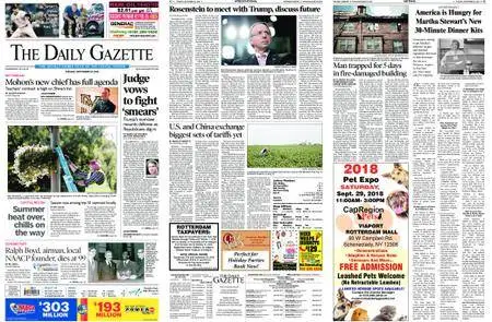 The Daily Gazette – September 25, 2018