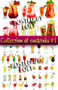 Drinks. Mega Collection. Cocktails #1 - Stock Photo